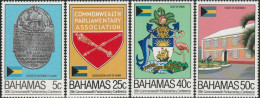 THEMATIC COAT OF ARMS:   28th COMMONWEALTH PARLIAMENTARY ASSOCIATION CONFERENCE    -    BAHAMAS - Timbres