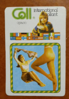 Calendrier De Poche Coll,International Collant    1996 - Tamaño Pequeño : 1981-90