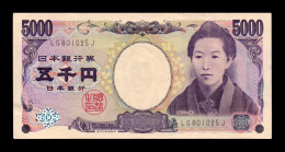 Japón Japan 5000 Yen 2004 Pick 105b Ebc/+ Xf/+ - Japón