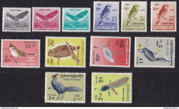 1964 Burma - Birmania, Uccelli - SG N° 174/185 Serie Di 12 Valori - MNH** - Altri & Non Classificati