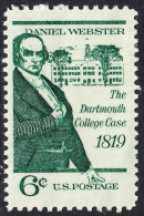 !a! USA Sc# 1380 MNH SINGLE (a2) - Darmouth College Case: Daniel Webster - Unused Stamps