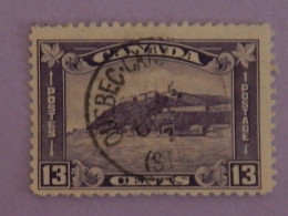 CANADA YT 167 OBLITÉRÉ "ANCIENNE CITADELLE DE QUEBEC" ANNÉES 1932/1933 - Oblitérés