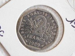 France 2 Francs 1989 FDC SEMEUSE, NICKEL (843) - 2 Francs
