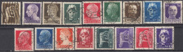 Italia U  224/240 (o) Usado 1929 - Used