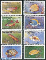Tanzania 1989 Fish 8v, Mint NH, Nature - Fish - Fishes
