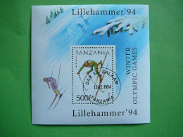 Olympic Games - Winter 1994: Lillehammer # Tanzania 1994 Used #1711 - Hiver 1994: Lillehammer