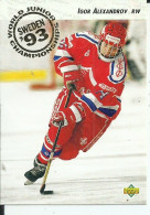 HOCKEY ON ICE - IGOR ALEXANDROV, PLAYER OF RUSSIAN NATIONAL TEAM - Other & Unclassified