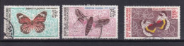 NOUVELLE CALEDONIE Dispersion D'une Collection Oblitéré Used  1967 Faune Papillons - Used Stamps