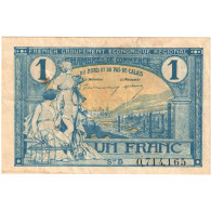 France, NORD-PAS DE CALAIS, 1 Franc, 1918-1925, TB, Pirot:94-5 - Cámara De Comercio