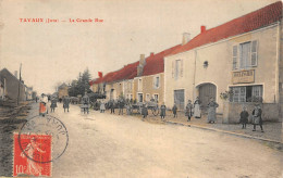 Tavaux Grande Rue Boulangerie Barbey Colorisée Canton Chemin Près Dole Gevry Damparis - Tavaux