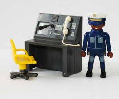 Playmobil Policía Con Estación De Radio - Playmobil