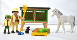 Playmobil. Granjeras Con Animales - Playmobil