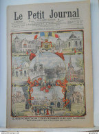 Le Petit Journal N°764 – 9 Juillet 1905 – Exposition Universelle De Liège –collision Vaisseau Danois Georg-stage - Le Petit Journal