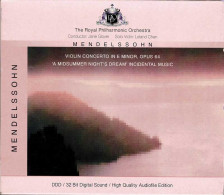 Mendelssohn. Jane Glover - Violin Concerto In E Minor, Opus 64 / A Midsummer Night`s Dream. Incidental Music. CD - Klassik