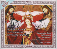 A. Scarlatti. Alessandro Stradella Consort, Estévan Velardi - Oratorio Per La Santissima Trinità. 2 X CD - Klassik