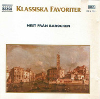 Klassiska Favoriter Vol. 1 - Mest Fran Barocken. CD - Klassik