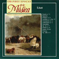 Grandes Épocas De La Música. Liszt - Estudios No. 5 Y No. 6. Obras Varias. CD - Klassik