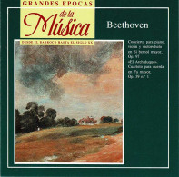 Grandes Épocas De La Música. Beethoven - Trio Para Piano Op. 97 Archiduque. Cuarteto Para Cuerda Op. 59. CD - Klassik