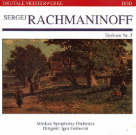 Sergej Rachmaninoff. Moskau Symphonic Orchestra, Igor Golovcin - Sinfonie Nr. 3. CD - Klassik