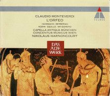 Claudio Monteverdi. Capella Antiqua München. Nikolaus Harnoncourt - L'Orfeo. 2 X CD - Klassik