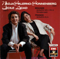 Franck. Brahms. Nadja Salerno-Sonnenberg / Cecile Licad - Franck & Brahms Sonatas. CD - Classical