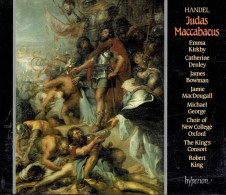 Handel. The New College Oxford Choir, The King's Consort - Judas Maccabaeus. 2 X CD - Klassiekers