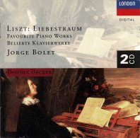 Liszt. Jorge Bolet - Liebestraum / Favorite Piano Works. Beliebte Klavierwerke. 2 X CD - Klassik