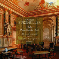 Norbert Burgmüller. Eleonora Contucci - Lieder / Piano Sonata, Op. 8. CD - Classique