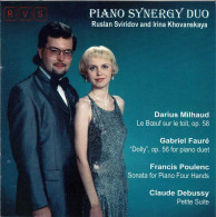 Piano Synergy Duo - Milhaud. Fauré. Poulenc. Debussy. CD - Classica