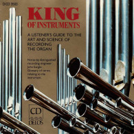 King Of Instruments - A Listener's Guide To The Art And Science Of Recording The Organ. CD - Classica