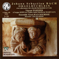Johann Sebastian Bach - Orgelbüchlein Avec Alternance Des Chorals Harmonisés A 4 Voix. 2 X CD - Klassik