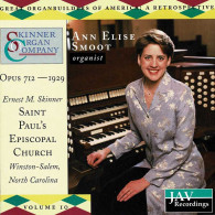 Ann Elise Smoot - Skinner Organ Company, Opus 712 - 1929. CD - Classique