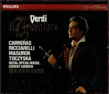 Verdi, Carreras, Ricciarelli, Mazurok, Toczyska, Sir Colin Davis - Il Trovatore. 2 X CD - Klassik
