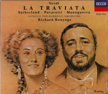 Verdi, Sutherland, Pavarotti, Manuguerra, Richard Bonynge - La Traviata. 2 X CD - Klassiekers