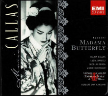 Puccini. Maria Callas, Lucia Danieli, Nicolai Gedda, Mario Borriello. Karajan - Madama Butterfly. 2 X CD - Classique