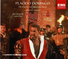 G. Verdi. Placido Domingo, Katia Ricciarelli, Justino Diaz, Orcestro. Lorin Maazel - Otello. 2 X CD - Classica