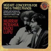 Mozart, Murray Perahia, Radu Lupu - Piano Concertos For Two & Three Pianos. CD - Classique