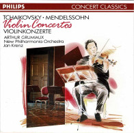 Chaïkovsky, Mendelssohn, Arthur Grumiaux - Violin Concertos. CD - Classique