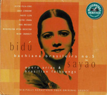 Bidú Sayão - Bachiana Brasiliera No. 5 Opera Arias & Brazilian Folksongs. CD - Classique