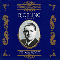 Björling Volume 2. Prima Voce. CD - Clásica