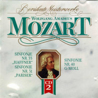 Wolfgang Amadeus Mozart - Sinfonie No. 35 + Sinfonie No. 40 Vol. 2. CD - Clásica