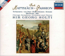 Bach - Matthaus Passion. Chicago Symphony. Solti. Box 3 CD + Libro - Classique
