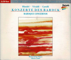 Konzerte Des Barock. Händel. Vivaldi. Corelli. 2 X CD - Classique