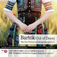 Béla Bartók - Out Of Doors. String Quartet No. 5. CD - Clásica