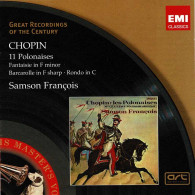 Chopin - Samson François. 11 Polonaises. Fantaisie In F Minor. Barcarolle In F Sharp. Rondo In C. 2 X CD - Classical