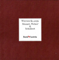 Wienner Klassik. Mozart, Weber & Schubert. CD - Klassik