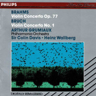 Brahms: Violin Concerto Op.77, Bruch: Violin Concerto No.1. CD - Clásica