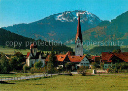 73227350 Fischen Allgaeu Kirchenpartie Mit Wannenkopf Fischen Allgaeu - Fischen