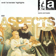 Verdi - La Traviata Highlights. Opera And Ballet. CD - Classique