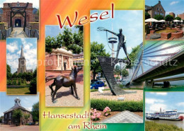 73227247 Wesel Rhein Hansestadt Rhein Ziehbruecke  Wesel Rhein - Wesel
